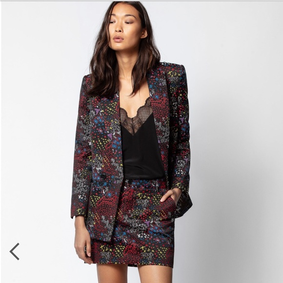 COPY - Zadig & Voltaire Visko Jac Glam Jacket - Picture 1 of 4